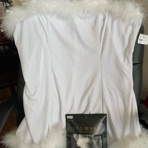 Fredericks of Hollywood nightie and leg wear